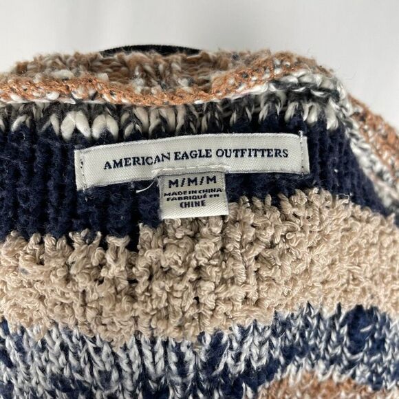 American Eagle Outfitter’s Textured Stripe Knit Sweater - Women’s M - Picture 5 of 6